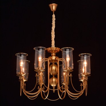 Люстра подвесная MW-Light 481012708 Аманда 8x60W E14